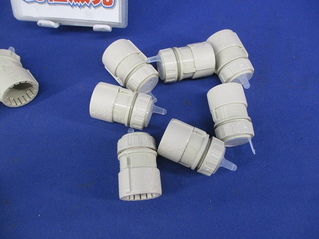PF管用付属品セット(混在15個入)ベージュ MFSK-16G他