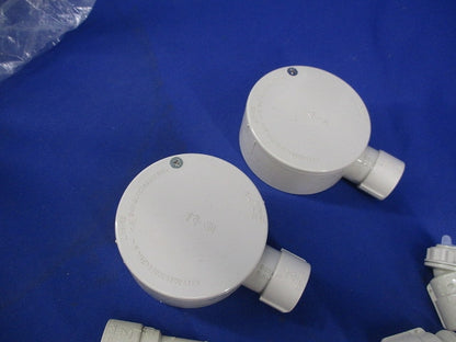 PF管用付属品セット(混在15個入)ベージュ MFSK-16G他