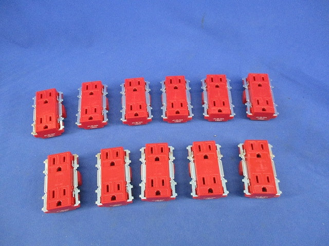 埋込接地ダブルコンセント(11個入) JEC-BN-55GK