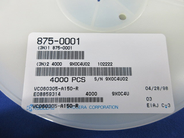 Variable Resistor 4000個 VC060305-A150-R