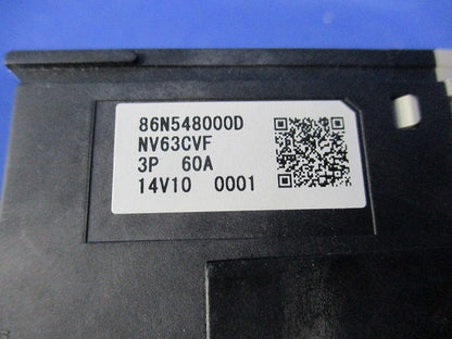 漏電遮断器3P3E60A NV63-CVE