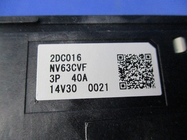 高調波・サージ対応形 漏電遮断器3Ｐ40A NV63-CVF