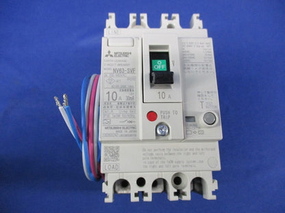 漏電遮断器3P3E10A NV63-SVF