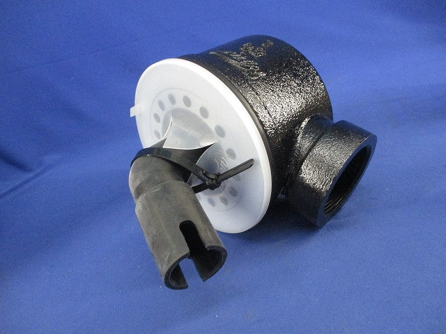 洗濯機パン用 鋳鉄製横引きトラップ PJ2003B
