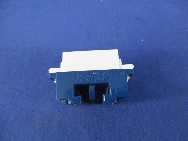 テレホンモジュラジャック6極4心(4個入)(ホワイト) WNT15649W
