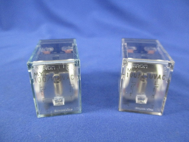 ミニパワーリレー100/110VAC(2個入) MY2
