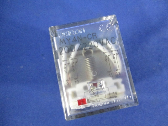 ミニパワーリレー 200/220VAC(2個入) MY4N-CR