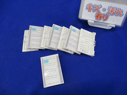 埋込スイッチ用ハンドル(8個入)(マットホワイト)未使用品 WTA3001W