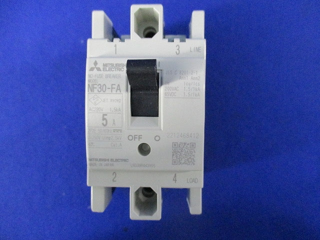 ノーヒューズブレーカ2P2E5A NF30-FA