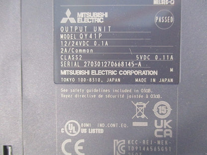 トランジスタ出力ユニット QY41P