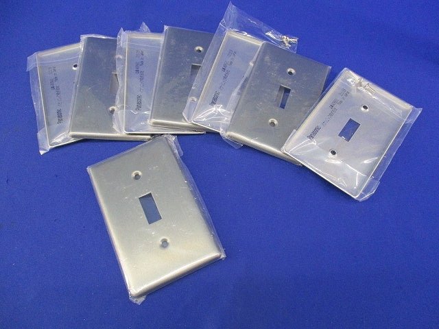埋込スイッチ新金属プレート(8枚入) WS9561