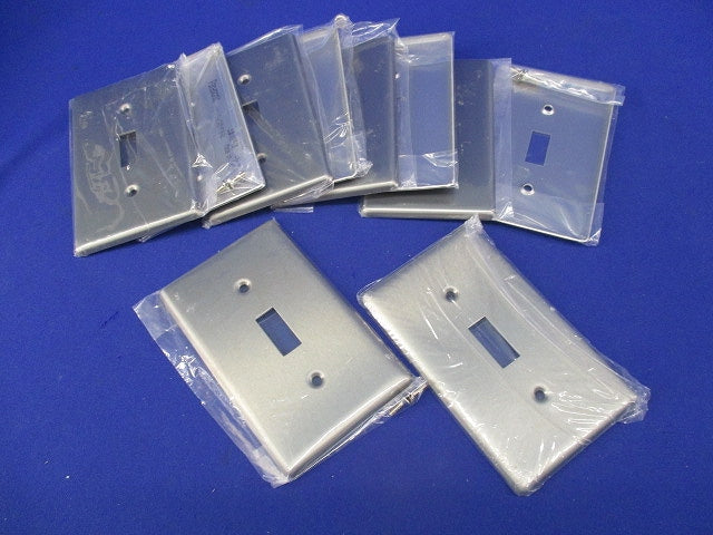 埋込スイッチ新金属プレート(10枚入) WS9561