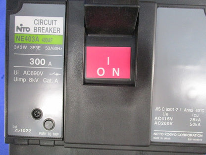 サーキットブレーカ3P3E300A(未使用品) NE403A