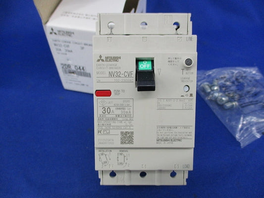 漏電ブレーカ3P3E30A NV32-CVF