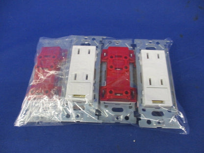アース付Wコンセント(4個入) JEC-BN-55E