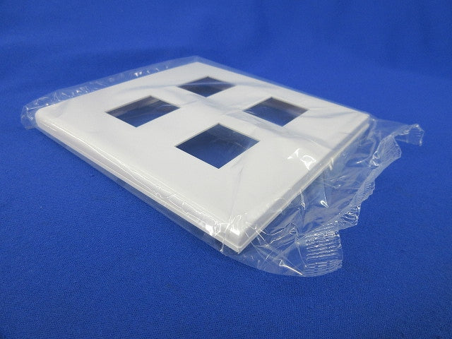 コンセントプレート4コ用(ホワイト)(9枚入) WTF8004W
