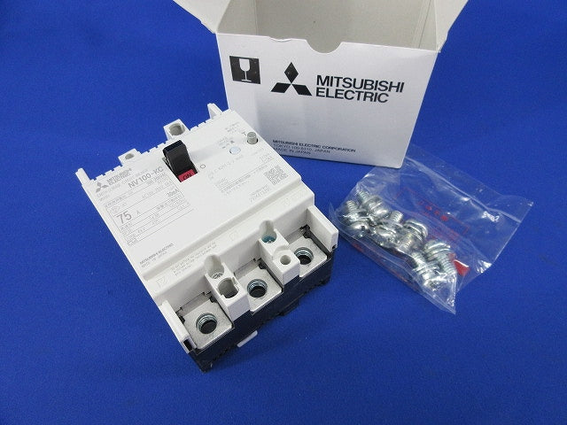 漏電ブレーカー3P3E75A NV100-KC