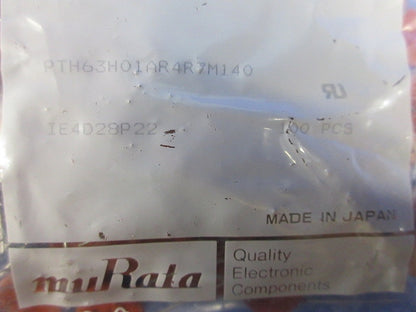 Thermistor 100個入 PTH63H01AR4R7M140