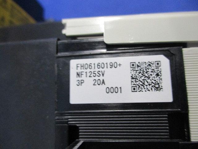 ノーヒューズ遮断器3P20A NF125-SV