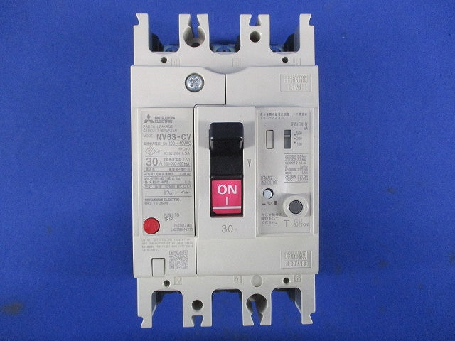漏電遮断器 3P30A 100-440VAC 100・200・500ｍA  NV63-CV3P3E30A
