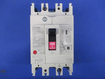 漏電遮断器 3P30A 100-440VAC 100・200・500ｍA  NV63-CV3P3E30A