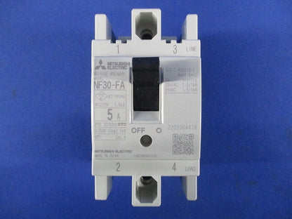 ノーヒューズブレーカ 2P2E5A NF30-FA2P5A