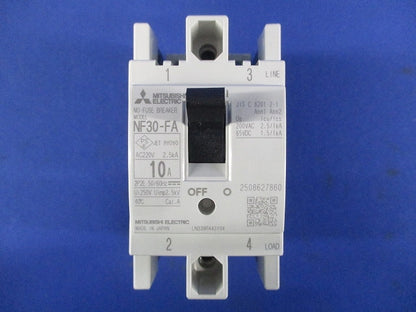 ノーヒューズブレーカ 2P2E10A NF30-FA2P10A