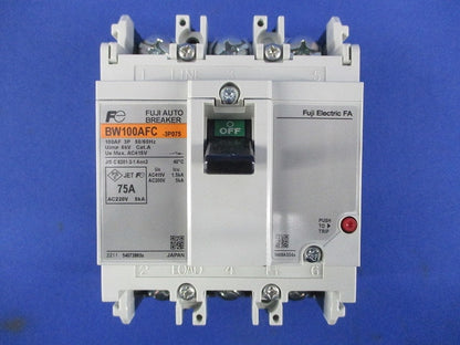 オートブレーカ 3P75A BW100AFC3P75A
