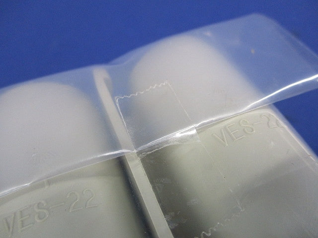 VE管カバーストレート 適合管22 ベージュ 10個入 VES-22J-10