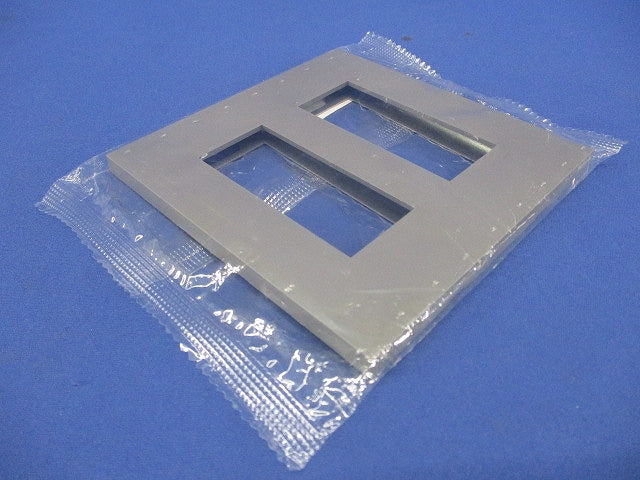 NKシリーズ配線器具 NKシリーズプレート 2連用3口×2プレート NKP-3UF-2-SG