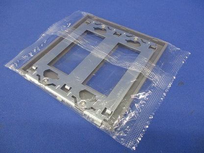 NKシリーズ配線器具 NKシリーズプレート 2連用3口×2プレート NKP-3UF-2-SG
