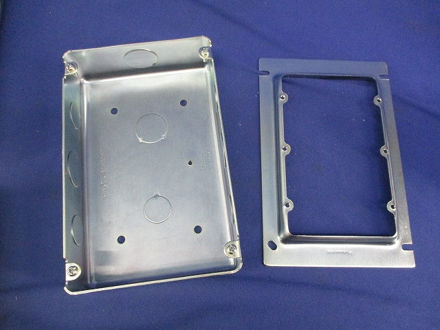 3コ用スイッチボックス(塗代カバー付)(5個入) DS4913