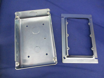 3コ用スイッチボックス(塗代カバー付)(5個入) DS4913