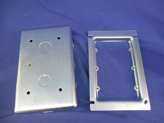 3コ用スイッチボックス(塗代カバー付)(5個入) DS4913