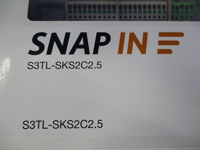 SNAP-IN式 端子台スターターキット S3TL-SKS2C2.5
