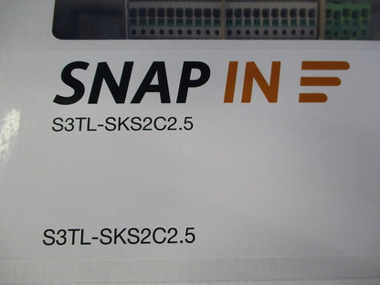 SNAP-IN式 端子台スターターキット S3TL-SKS2C2.5
