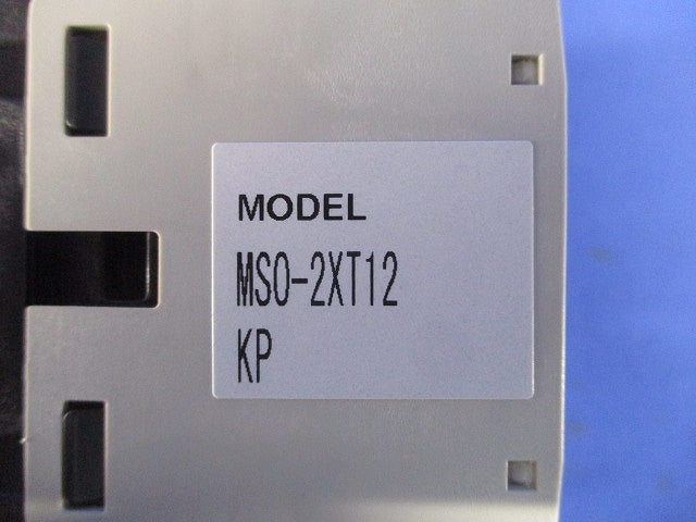 電磁開閉器 0.75ｋW 400V AC200V MSO-2XT12