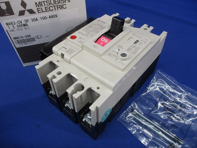漏電遮断器 3P30A 100-440VAC 100・200・500ｍA  NV63-CV3P3E30A