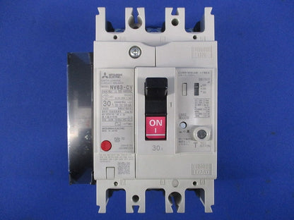 漏電遮断器 3P30A 100-440VAC 100・200・500ｍA  NV63-CV3P3E30A