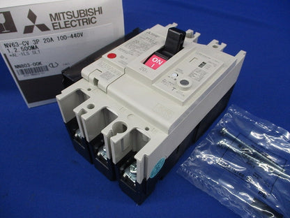 漏電アラーム遮断器 3P20A100-440V 1.2.500MA NV63-CV3P3E20A