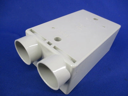 露出スイッチボックス(2個入)(ベージュ) PVR-22U