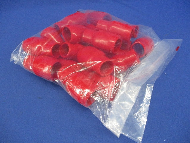 絶縁キャップ 赤 20個入 TIC200-赤-20