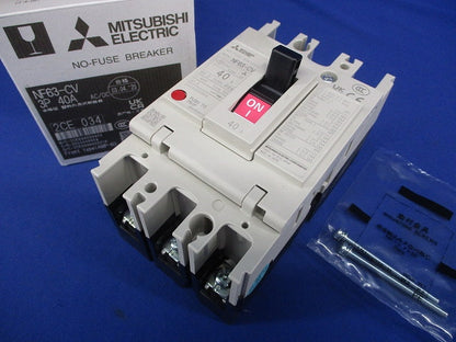 ノーヒューズ遮断器 3P40A NF63-CV3P40A