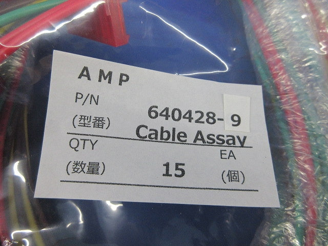 Connector 15個入 640428-9 Cable Assy.