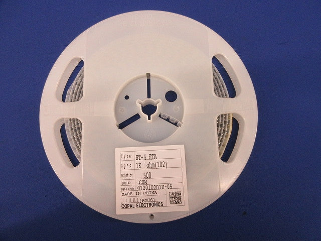 Potentiometer 500個入 ST-4ETA 1K OHMS(102)