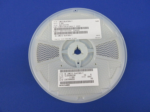 Chip Cera. Cap 3000個入 LMK212BJ475KG-T