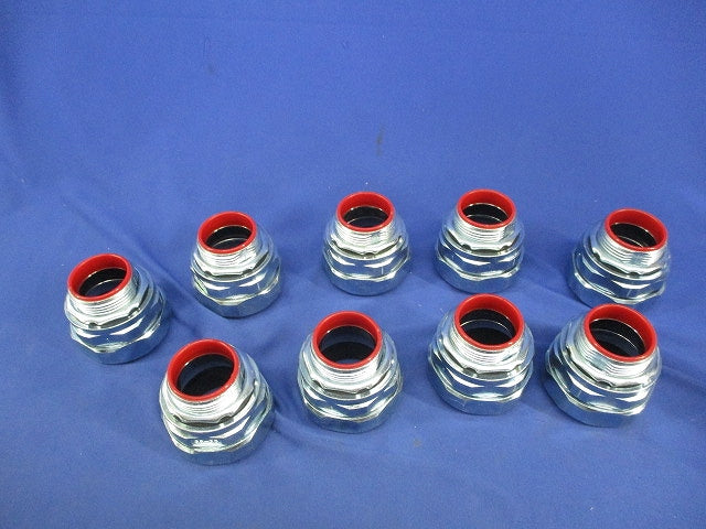 防水プリカ用コネクタ ノックアウト接続用(9個入) WBG38