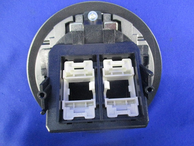床用コンセント LANジャックセット LCR10098