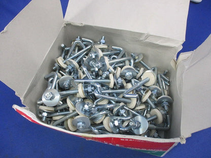 フックボルト 完全セット 1/4×65mm(85個入) 1/4×65