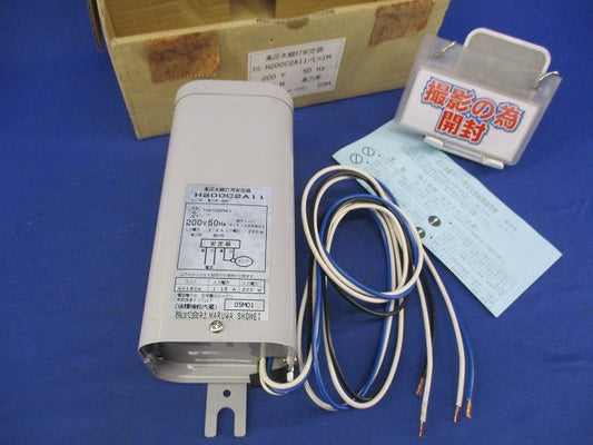 高圧水銀灯用安定器 H200C2A11/L=1M